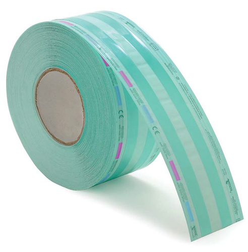 Рулон со складкой для стерилизации Sogeva 250 мм х 65 мм х 100 м (ID ...