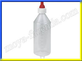 Пластикова пляшка для годування з соскою