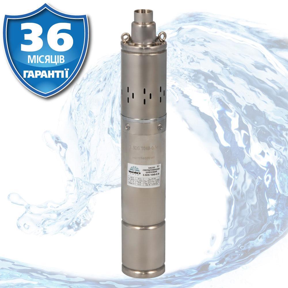 Насос свердловинний шнековий, напір 69 м, Латвія VITALS AQUA 3DS 1027-0.5r