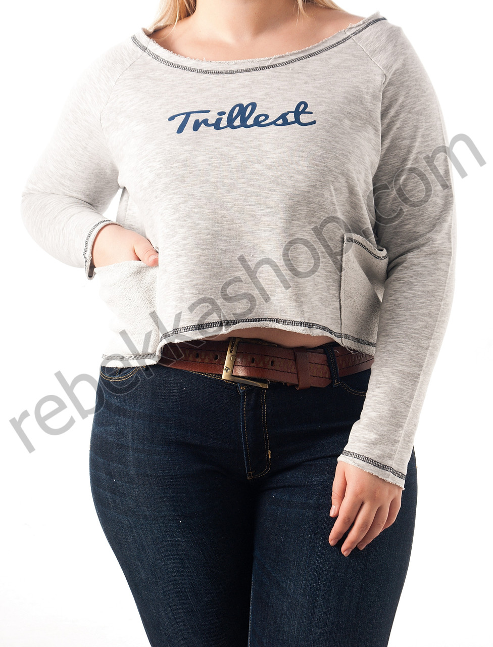 Світшот вкорочений Trillest, фото 1