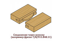 Фреза СМТ 5х12,50.8х6 пазова коротка, фото 6