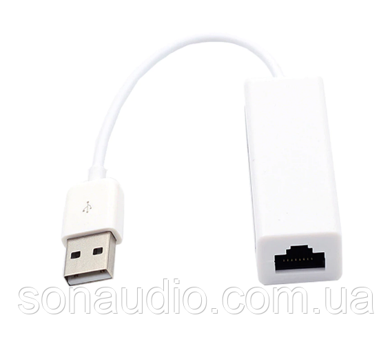 Купить Переходник USB Ethernet адаптер USB 2,0 Сетевая карта для RJ45 ...