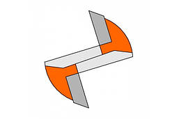 Фреза СМТ 12x50.8,108х12 пазова довга, фото 2