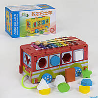 Дерев'яна гра Автобус Fun Toys З 39261