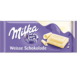 Milka Weiße Schokolade Білий шоколад 100g