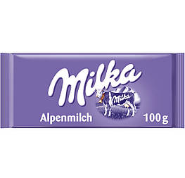 Milka Alpenmilch Молочний шоколад 100g