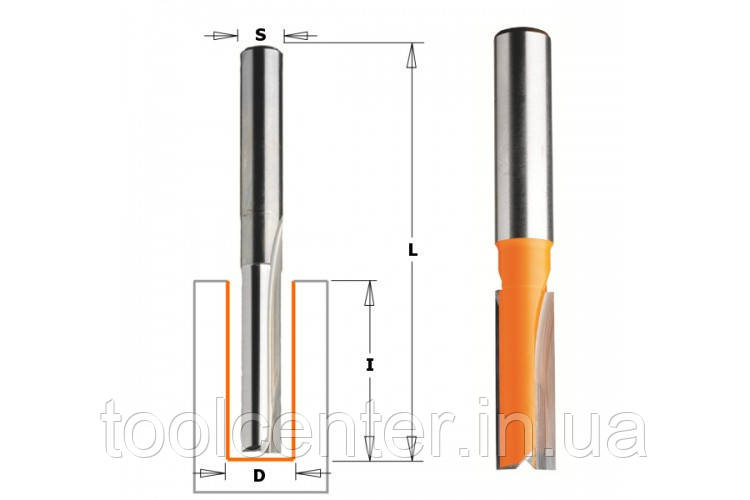 Фреза СМТ 12x38.1,95х12 пазова довга