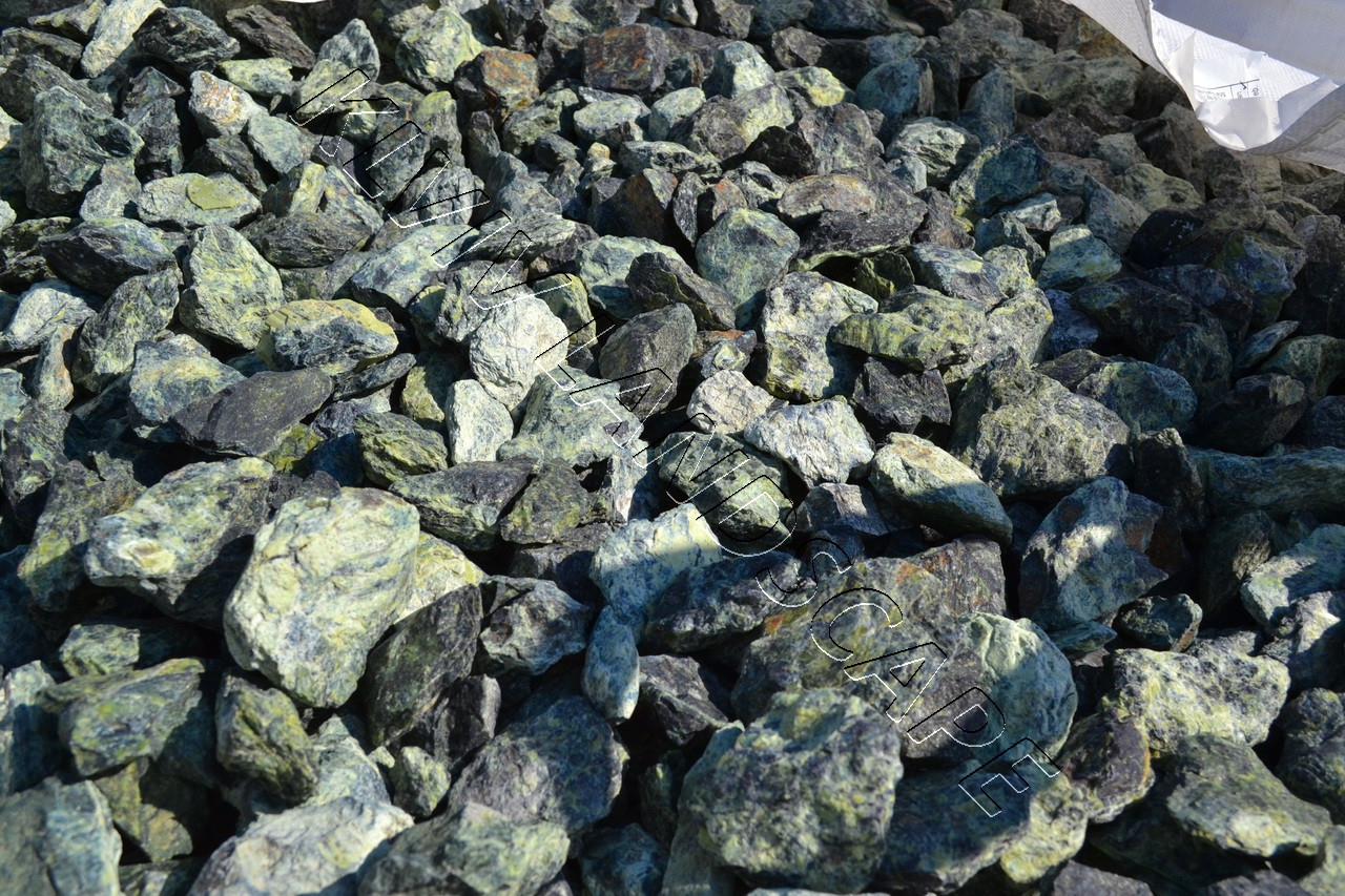 Крихта мармурова крупна "Смарагдовий Острів" KLVIV фр. 20 - 28 мм. (Міш.10кг) - фото 3 - id-p320523016