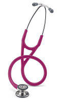 Стетоскоп серії Littmann Cardiology IV, малиновий з головкою димчатого кольору