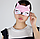 Зручна маска для сну "Лиска рожева" Пов'язка на очі дитяча. Наглазна маска жіноча, фото 2