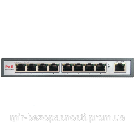 POE-коммутатор SH-20.8 для IP-домофонов, фото 2