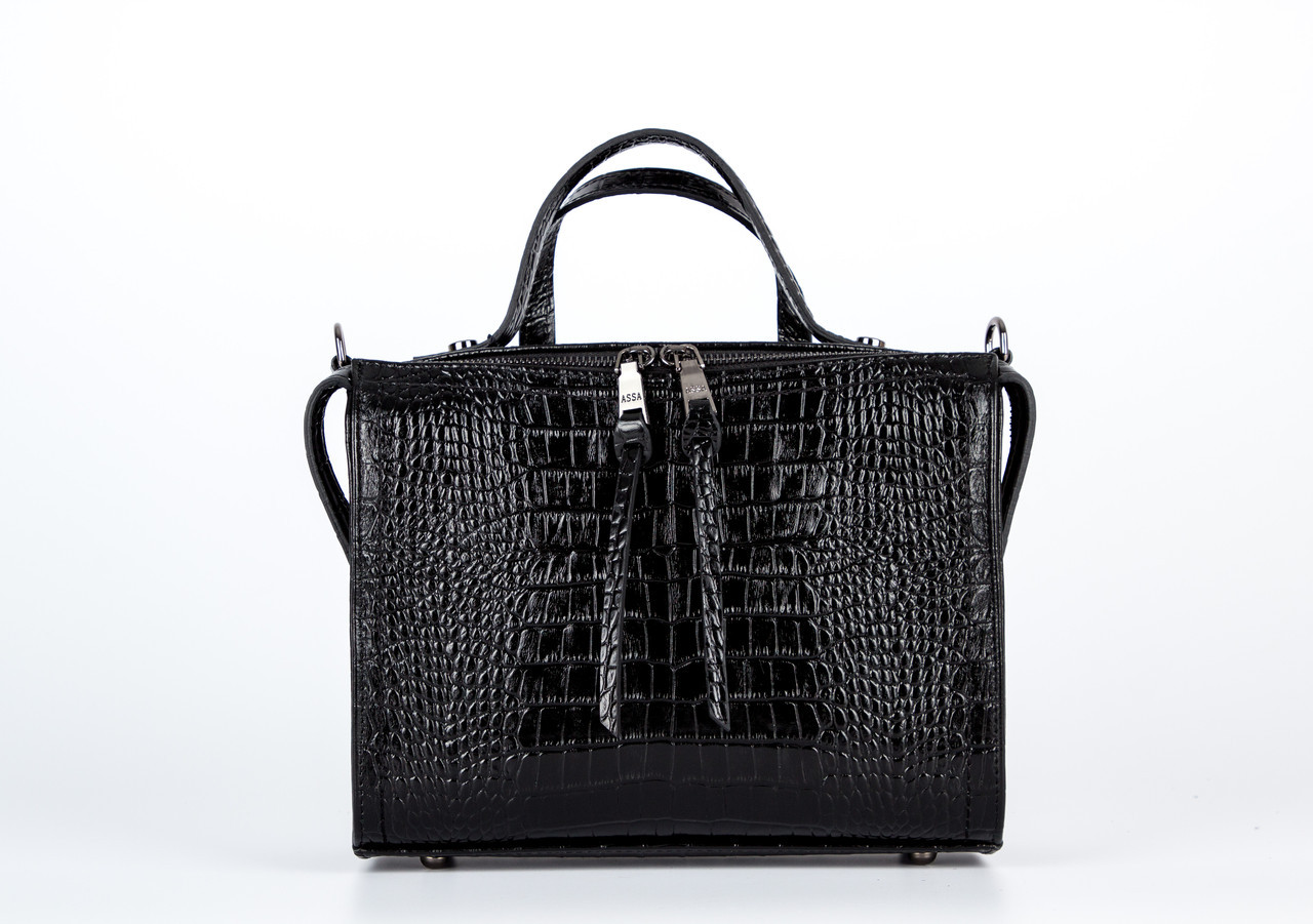 Сумка Assa 1182/б жіноча чорна