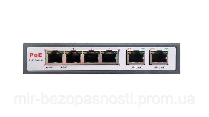 POE-коммутатор SH-20.4 для IP-домофонов, фото 2