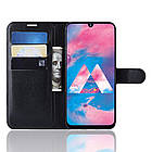 Чохол-книжка Litchie Wallet для Samsung M305 Galaxy M30 / A40s Чорний, фото 3