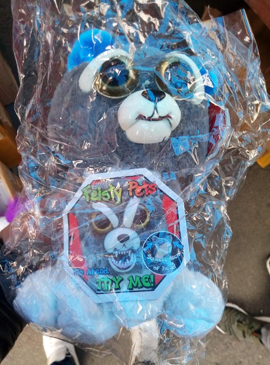Feisty pets blue sale dog