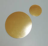 Підкладка під торт фольгована 80 мм з/с, фото 4