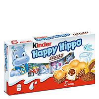 Kinder Happy Hippo Cacao Вафельные бегемотики с шоколадно-молочной начинкой 103.5g