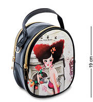 Сумочка женская Meri Queen 351654 сумка черная овальная круглая кожзам с рисунком девушкой девочкой