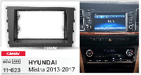 2-DIN переходная рамка HYUNDAI Mistra 2013-2017, CARAV 11-623