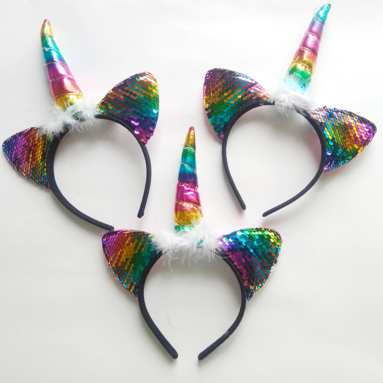 Обруч Єдиноріг, що світиться з паєтками перевертнями, фото 1