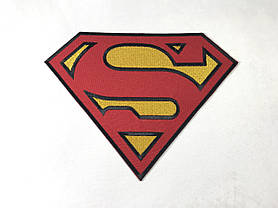 Нашивка Superman/ супермен 200х150 мм, фото 4