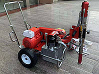 Гидро-поршневая машина SM-980EH (10-14 л/мин) электрический 220/380В (гидроизоляция, шпатлевка, огнезащита)