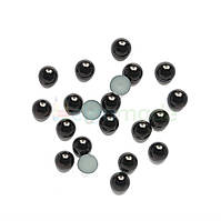 Очі-напівбусини для іграшок, Ø 10 мм, чорні, 5 г