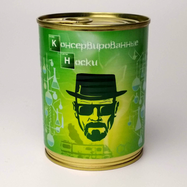 Консервовані Шкарпетки У Всі Тяжкі Жіночі - Оригінальний Подарунок У Банку, фото 1