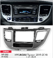 2-DIN переходная рамка HYUNDAI Sonata, i-45 (YF) 2010-2014 (Manual Air-Conditioning), CARAV 11-613