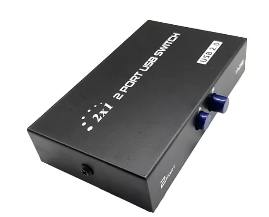 Usb 2.0 свіч на 2 порти для кулінгу, принтерів, сканерів світч Switch