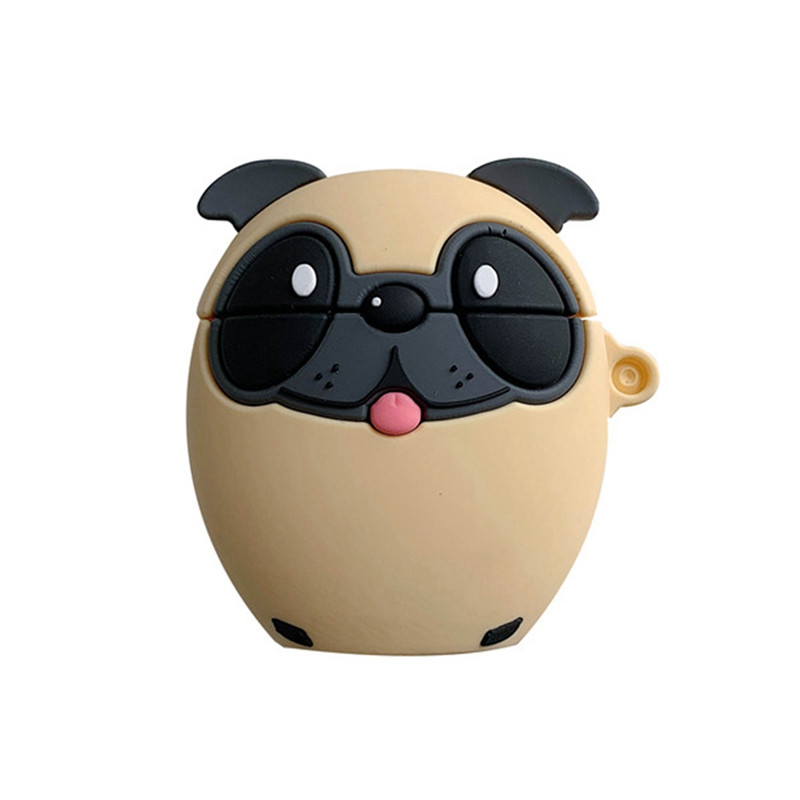 Чохли для Airpods мопс, фото 1
