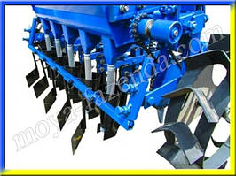 Сіялка п'ятирядна до мотоблока (для трави)