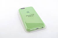 Чехол для телефона iPhone 6 /6S Silicon Case original FULL №1 green (4you)