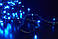 Гірлянда нитка світлодіодна на 200 ламп синього кольору 11 м новорічна гірлянда на ялинку, фото 2