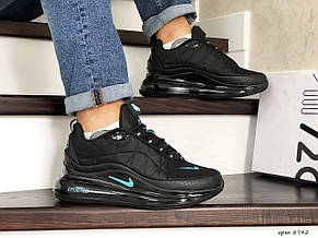 Чоловічі термо кросівки Nike air max 720,чорні 45р, фото 2