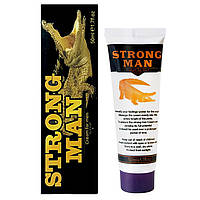 Крем-пролонгатор продовжує статевий акт Strong Man 50 мл. (+30 мин.) Оригінал 6970093832335