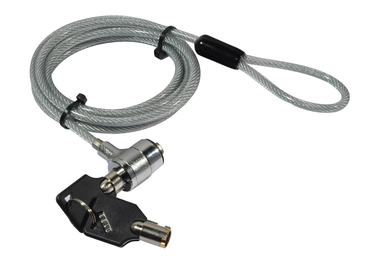 Замок для ноутбука DESQ 2040 Notebook Key Lock 1.8 м Silver