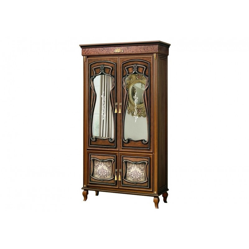 Шафа дводверна розпашна в спальню з ДСП/МДФ Терра Нова Скай, фото 1