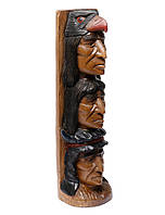 Статуэтка деревянная тотем Индейцы высота 60см