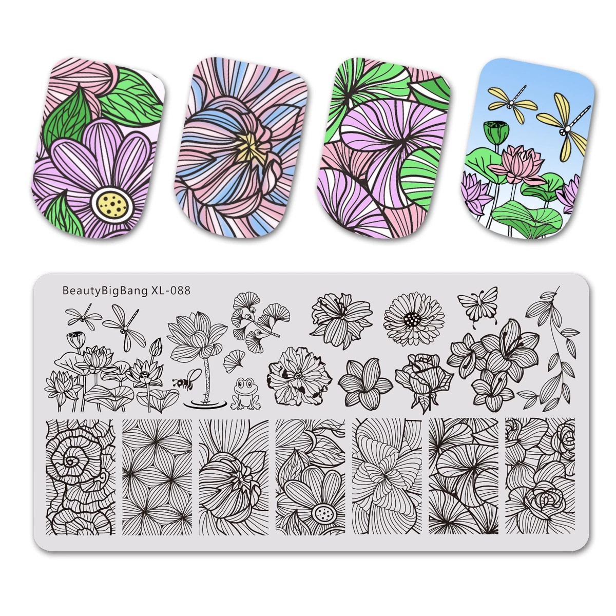 Пластина для стемпінгу Beauty Big Bang XL-088