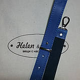 Клапан для сумки. "Пальми". Цвет "Василек"., фото 4