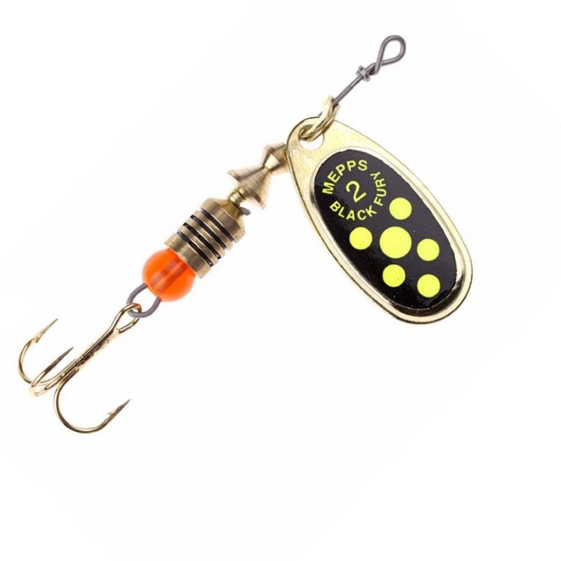 Блешня Mepps Black Fury gold/chartreuse 2 4.5 гр (30 418 402)