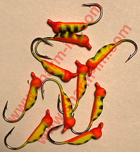 Мормилка вольфрамова Bravo 5625-237 2,5 мм 0,35 г. Оса з вушком фарбована