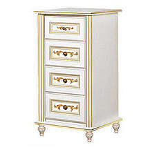 Комод 590 у вітальню ДСП/МДФ Верона Білий Скай