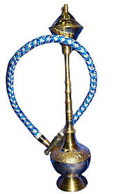 Кальян бронзовий жовтий (1 особа)(10")(25см)