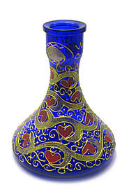 Колба для кальяну скло (22х19х19 см)(внутрішній d-4,5 см)