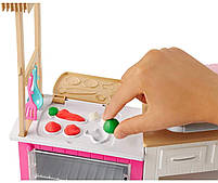 Барбі мега Кухня з лялькою Barbie Ultimate Kitchen Cooking and Baking Delux (GWY53), фото 9