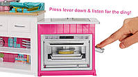 Барбі мега Кухня з лялькою Barbie Ultimate Kitchen Cooking and Baking Delux (GWY53), фото 4