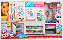 Барбі мега Кухня з лялькою Barbie Ultimate Kitchen Cooking and Baking Delux (GWY53), фото 3