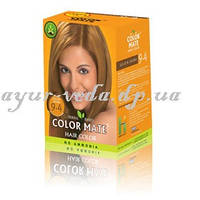 Розпродаж! Фарба для волосся COLOR MATE Hair Colors золотисто-коричневий 15г, Аюрведа Здесь